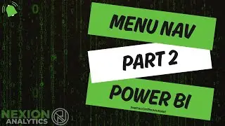 Menu Navigation Part 2