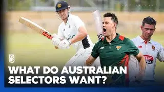 Pick best 6 batters OR preferred role... What will Aussie selectors decide? + Shield fall-out!