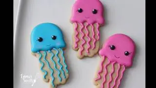 Jellyfish Cookies by Emma's Sweets
