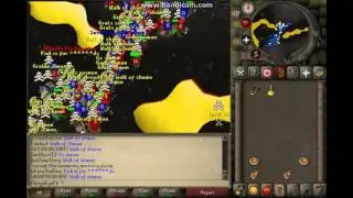 RD, EOP, DOOM, TLP vs CD, OP, FI ,SV, FOE - 200+vs200+ Biggest war in osrs