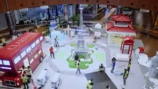 ACI | Digital Content Portfolio | Clarins in the Cities Dubai Mall Podium Timelapse