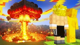 Sobreviv&iacute; al APOCALIPSIS NUCLEAR en Minecraft...