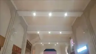 Sahu Cinema Hall View Night View OutSide in Lucknow - India 2023