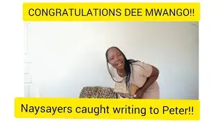 Congratulations @DeeMwango // FINALLY GOD HAS DONE IT!