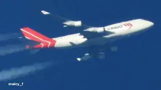 Zooming in on..... MartinAir Boeing 747 with Nikon P1000