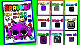🌈SPRUNKI Blind Bag Durple | ASMR Phase 1vs2vs3vs4vs5vs6vs7vs8vs9 squishy