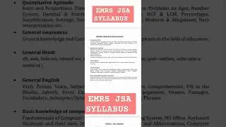 #EMRS#JSA#SYLLABUS#EXAM#CONFORM#DATE#@