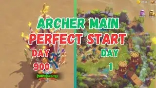 PERFECT START GUIDE FOR ARCHER MAIN IN CALL OF DRAGONS