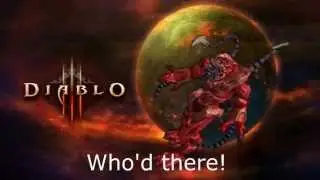 Diablo - Na-Krul tells a knock knock joke