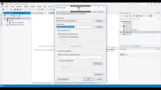 Connection to database Sql Server 2016 create Data Classes | Visual Studio 2012