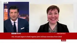 Japan, US and UK will hold regular joint military exercises from 2025 - BBC News