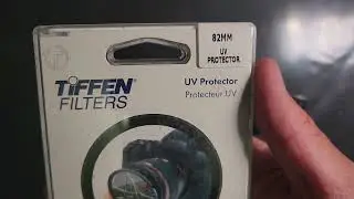Tiffen 82UVP Slim 82mm UV Protection Filter for Camera Lens, Clear Optical Glass, Impact Resistant