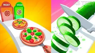 I Want Pizza vs Perfect Slices Part- 1 Which Game Do You Like Gameplay Gameplay (Android,iOS).