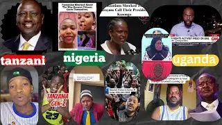 REACTION FROM Gen Z From Nigeria, Ghana & SA KENYA’s Chaos! 🌍🗣️