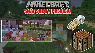 New Baby Mobs! Craft A NameTag! | Preview / Minecraft 26.1 Snapshot 2  Preview