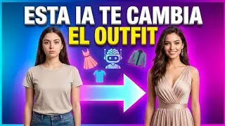 Esta IA Te Cambia el Outfit en Segundos (GRATIS y SIN EDITAR) 🤯