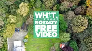 Overhead House Aerial Drone Video [No Copyright/Free to Use] Birds Eye View Stock Footage | WSF