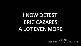 ykw? (U happy, Eric Cazares haters)