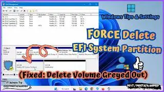 How to Delete or Remove EFI System Partition in Windows 11 Safely 🔥