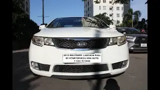 KIA FORTE 1.6 AT – SẢN XUẤT 2013 (BẢN FULL, SỐ TỰ ĐỘNG 6 CẤP)