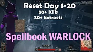 Spellbook Warlock Montage | 82 Kills 35 Extracts | Early Access Reset #1 Dark and Darker