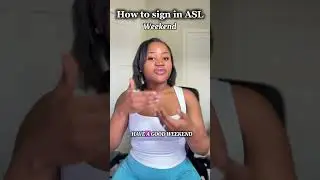 Как написать &laquo;выходные&raquo; на #asl