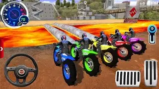 Granja de Motos - Motor Dirt Bike Racing Extreme stunts Driving #19 - Android / IOS gameplay [FHD]
