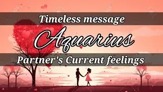 AQUARIUS ♒️ PERSON ON YOUR MIND CURRENT FEELINGS TIMELESS ENGLISH #tarot #reading 