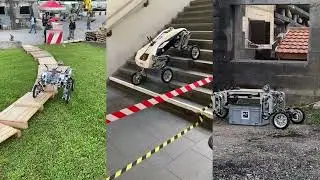 LEVA: A high-mobility logistic vehicle with legged suspension