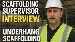 Scaffolding Supervisor interview Underhang Scaffolding Basic information Part 1 