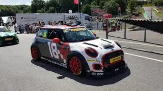 2018 Mini Challenge JCW's at Brands Hatch DTM event