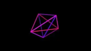 Пятиячейник. Вращение в четырёхмерном пространстве. 4D. Четвертое измерение. Гиперпространство.