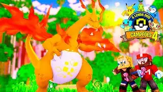 CHARIZARD GIGANTAMAX AN&Atilde;O E PLANTA&Ccedil;&Atilde;O DE MAX MUSHROOM | A Lenda dos Campe&otilde;es 4 Epis&oacute;dio 29