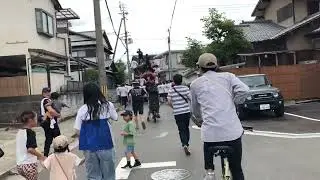 岸和田だんじり祭り🌈東岸和田地区。土生町ブレーキテスト。2024.9.22。
