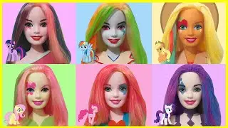 Play Doh My Little Pony Equestria Girls- Barbie Styling Head