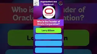 🏢 Test Your Knowledge on Organizations and their Founders (Set - 5)