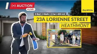 Live Auction @ 23A Lorienne Street, Heathmont
