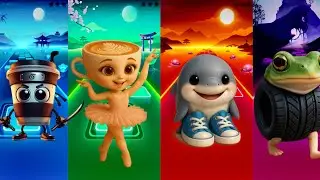 🔥🎵 cappuccino assassino  4️⃣ cappuccino ballerina  🌟⚡️ | tralalero tralala 🎹💥 boneca ambalabu 🌈🎶