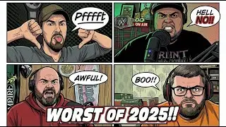 The WORST of 2025 &ndash; The Year&rsquo;s Biggest Disasters in Pro Wrestling!