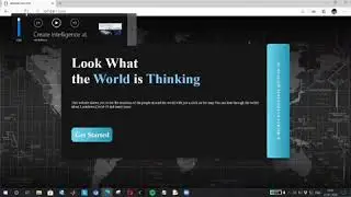Twitter Sentiment Analysis - Visualisation Dashboard