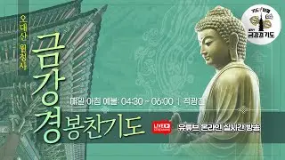 금강경 봉찬 새벽 온라인 기도 | 2025년 12월 25일 목요일 새벽 4:30~6:00