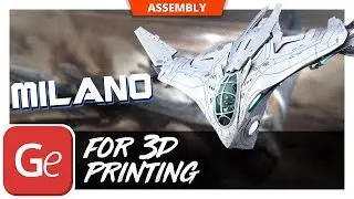 Milano 3D Printing Model | Assembly by Gambody