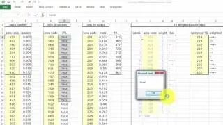 Excel VBA for Random Sampling