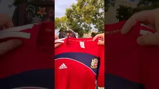 UN MAILLOT DE L&Eacute;GENDE &Agrave; 4&euro; ?! 🦁🏉 (British & Irish Lions) trouv&eacute;e en vide-grenier !