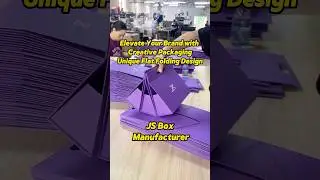 Redefining Luxury with Unique Flat Pack Magnetic Folding Gift Box #luxurypackaging #giftbox #europe
