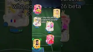 IMAGINE not having three fc26 beta codes😭🥀🥀#fc26 #fc25 #ultimateteam #fifa #fyp #viral