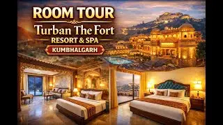 ✨ Luxury &bull; Royal Vibes &bull; Mountain Views🏰 Room Tour | Turban The Fort Resort & Spa📍 Kumbhalgarh