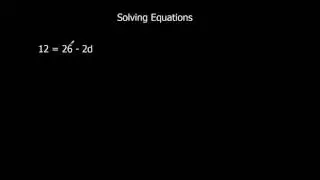 Solving Equations