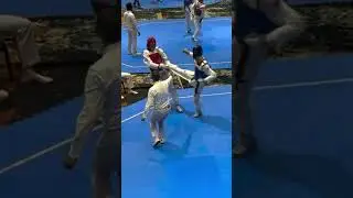 HTKA Taekwondo Karchi Pakistan Taekwondo Super Fight Point Kick