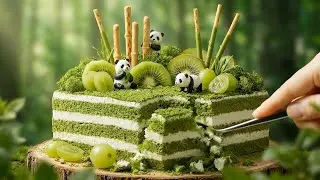 ASMR Colorful Dessert Worlds – Extreme Satisfying Jelly & Fruit Cake Cutting (No Talking)
